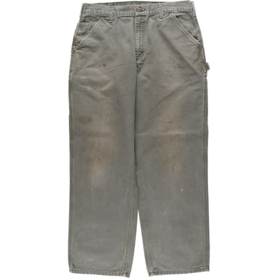 古着 カーハート Carhartt Dungaree Fit ダックペインターパンツ メンズw35相当/eaa630678