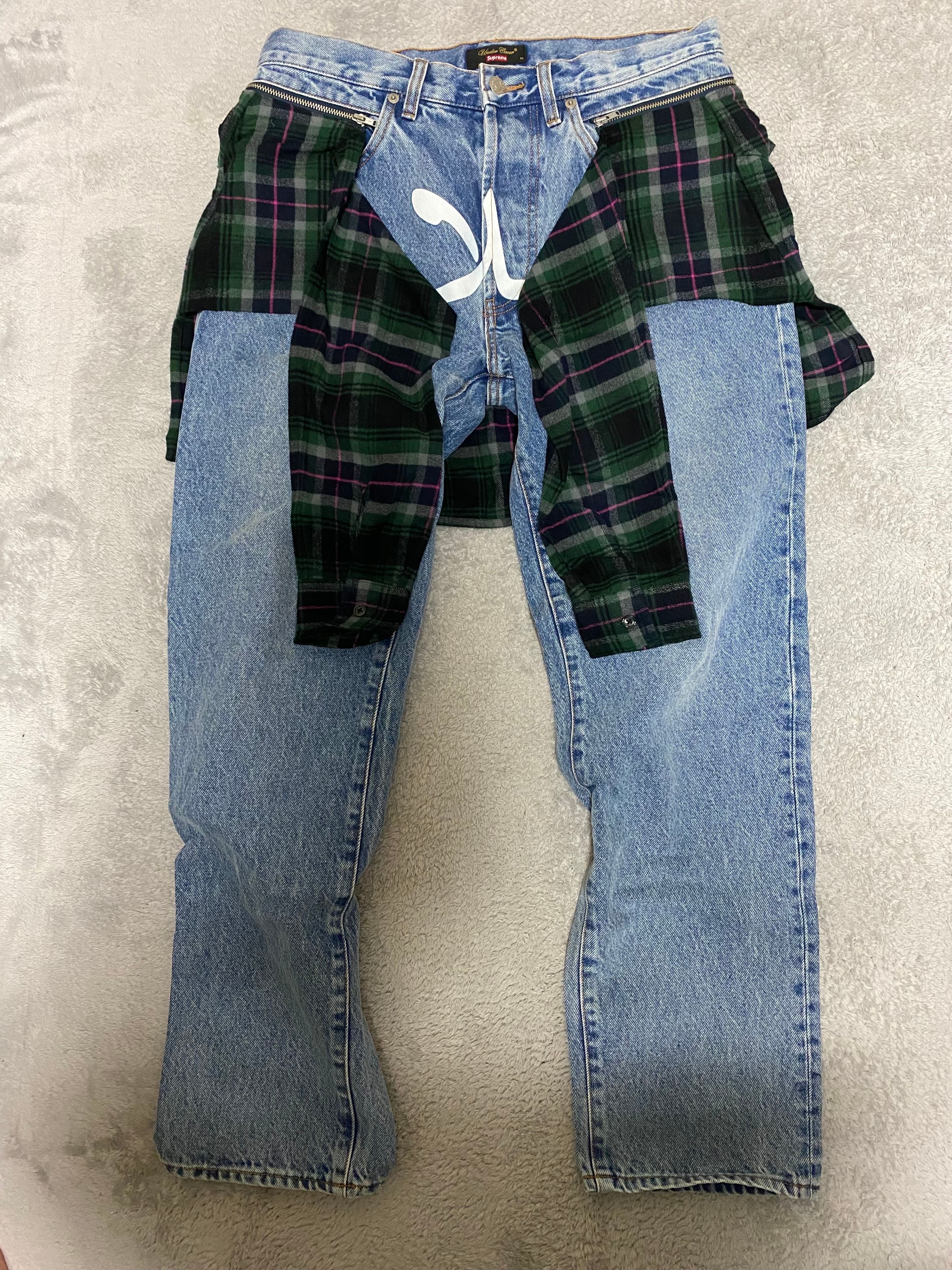 Supreme / Undercover Layered Jean "Washed Indigo"