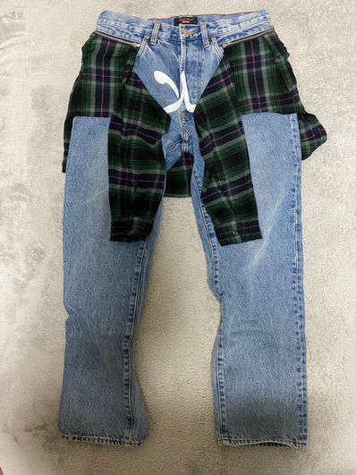 Supreme / Undercover Layered Jean "Washed Indigo"