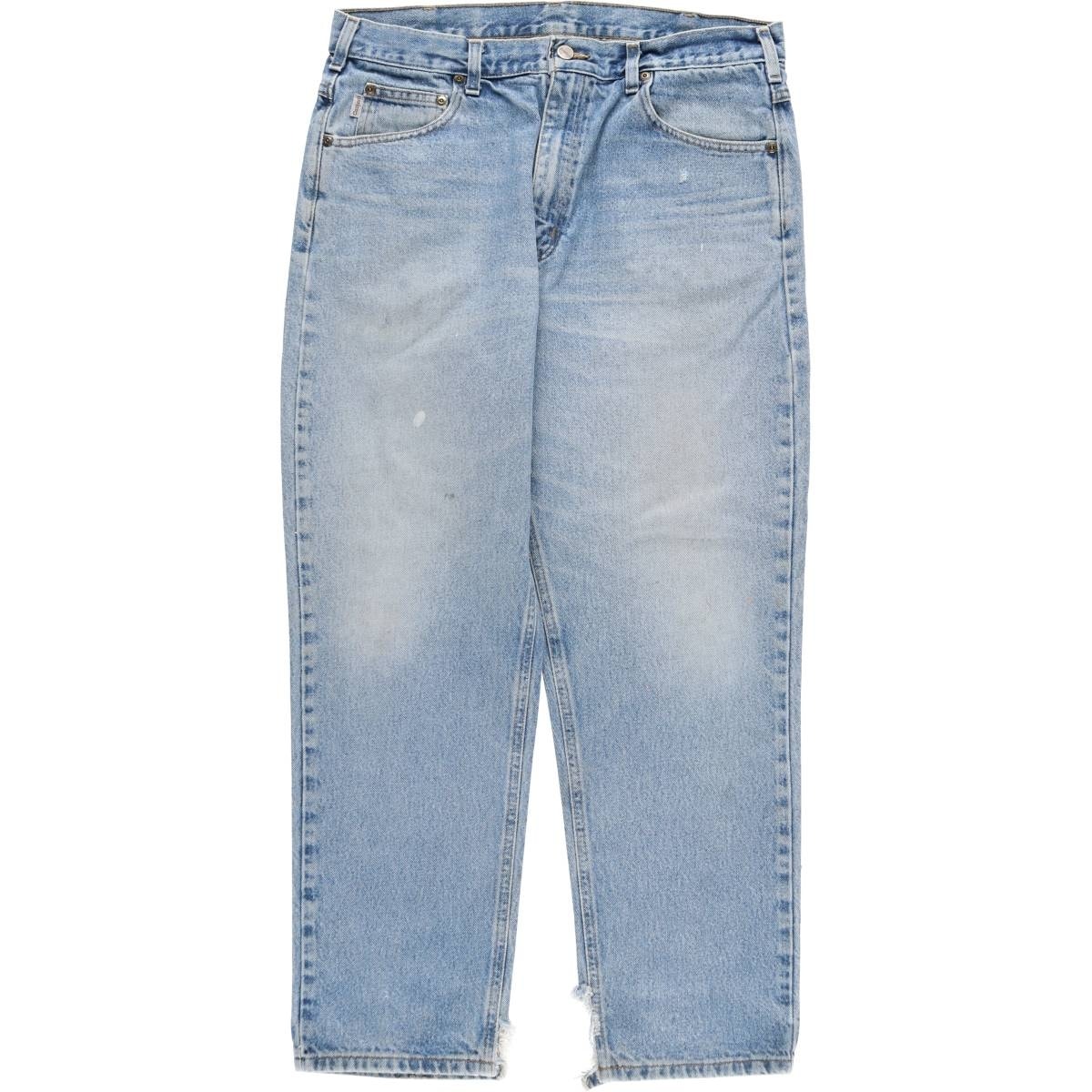 古着 00年代 カーハート Carhartt Traditional FIT テーパードデニムパンツ メンズw34相当/eaa521534