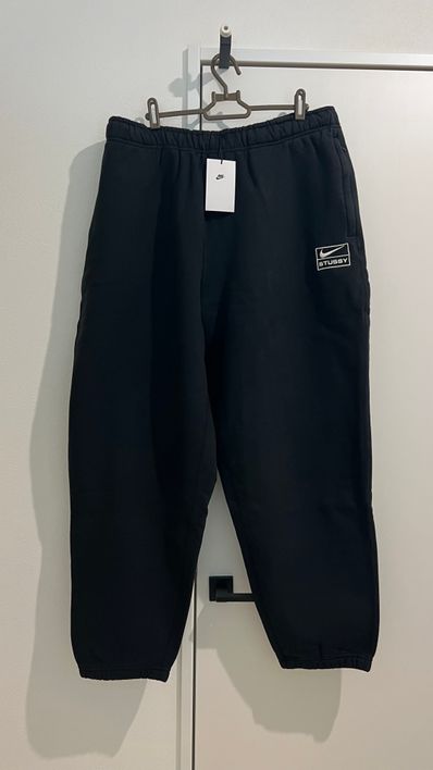 Stussy × Nike NRG Washed Fleece Pant (US Size) "Black" DN4030-010