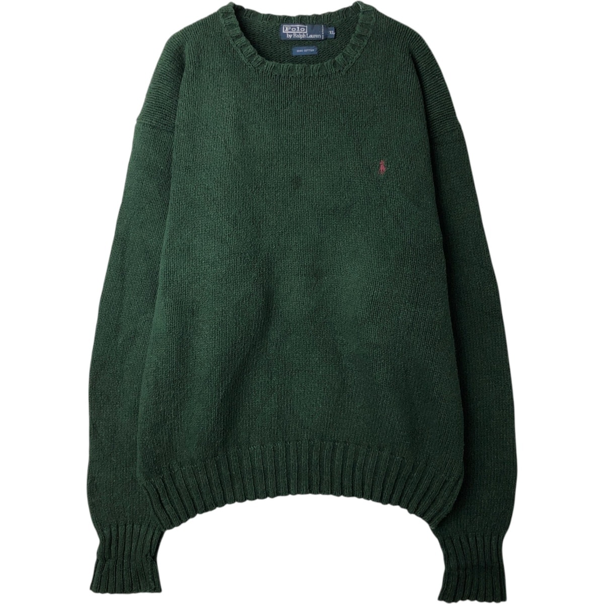 古着 ラルフローレン Ralph Lauren POLO by Ralph Lauren コットンニットセーター メンズXL相当/eaa627424