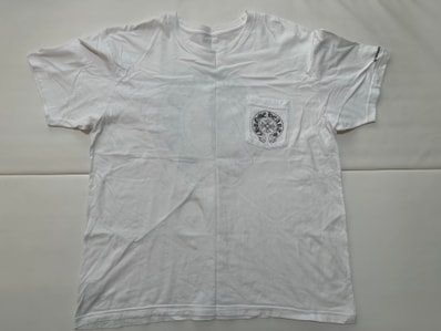 Chrome Hearts Horse Shoe Logo Pocket T-Shirt "White"