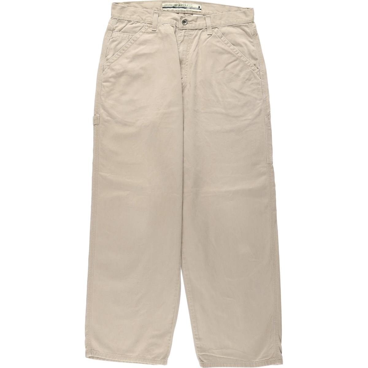 古着 90年代 リーバイス Levi's SILVER TAB シルバータブ KHAKIS チノパンツ ペインターパンツ メンズw34相当/eaa663499