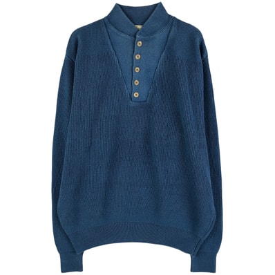 古着 80~90年代 エルエルビーン L.L.Bean コットンニットハーフボタンセーター USA製 メンズXL相当 ヴィンテージ/eaa593269