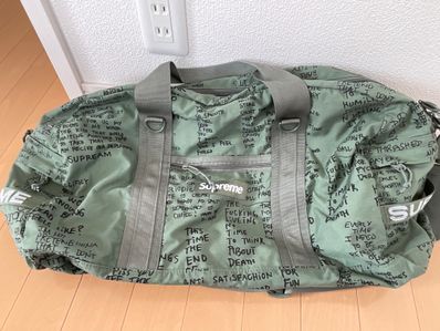 Supreme Field Duffle Bag "Olive Gonz" (23SS)