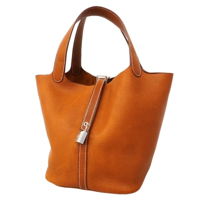 ★最終価格★SALE【6hb0496】エルメス ハンドバッグ ピコタンロックMM バレニアフォーブル フォーブ シルバー金具 K刻印【中古】レディース