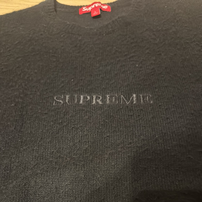 Supreme Pilled Sweater "Black"