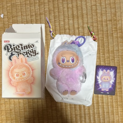 POP MART THE MONSTERS (LABUBU) Big into Energy Series Plush Pendant LUCK