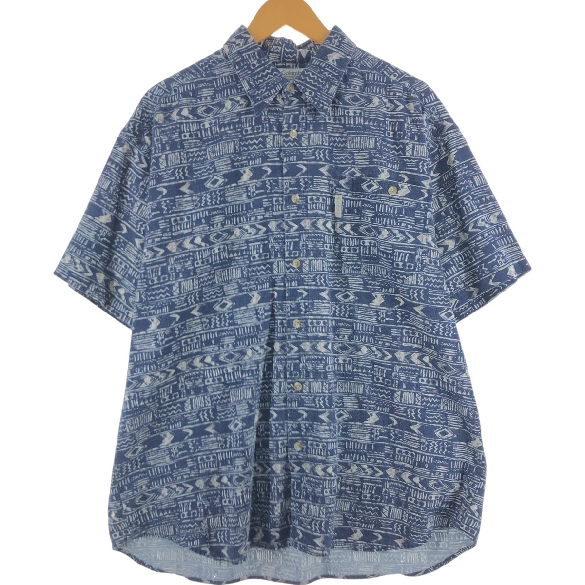 古着 コロンビア Columbia Sportswear Company 総柄 ハワイアンアロハシャツ メンズXL相当/eaa541157