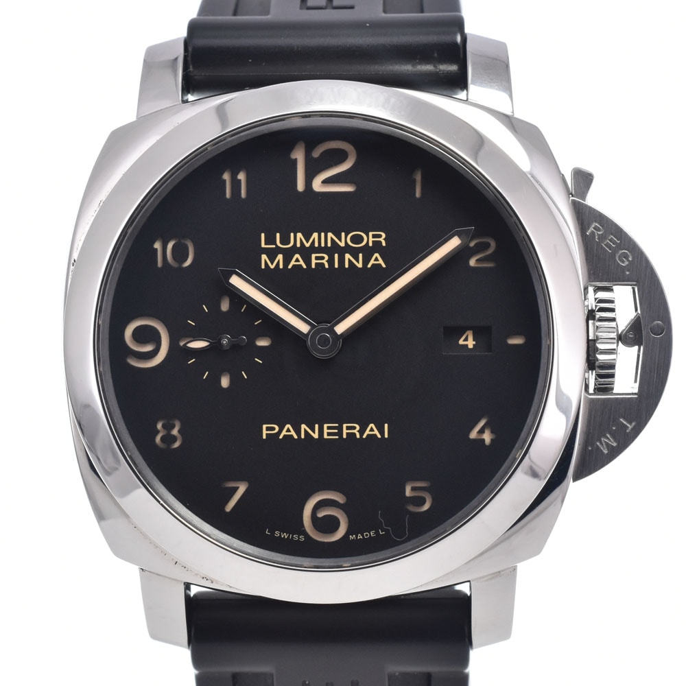 パネライ PANERAI PAM00359 ルミノール マリーナ 3デイズ ブラック 自動巻き メンズ 美品 保証書付き 腕時計 P#148986