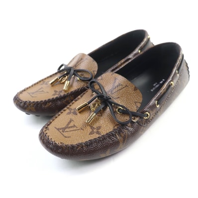 極美品 ルイヴィトン
ドライビングシューズ グロリア・ライン ブラウン レディース 38.5