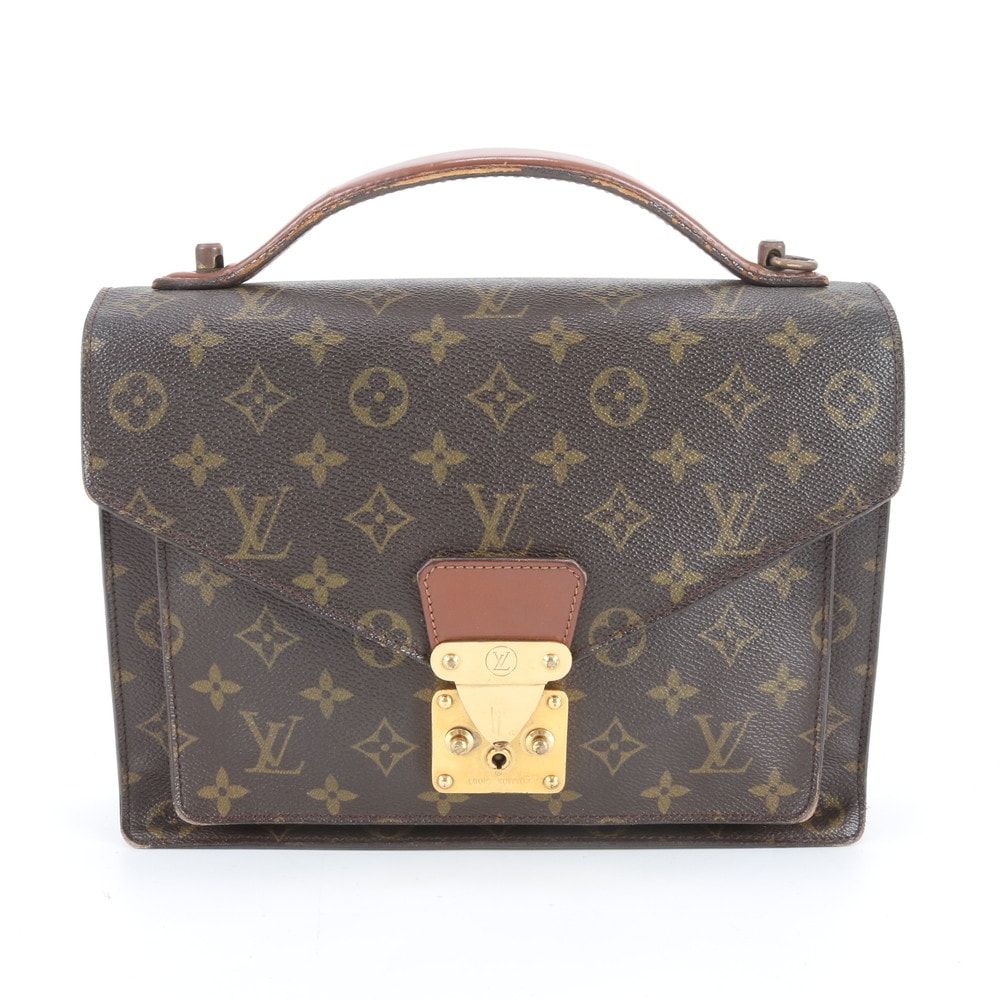 ■美品 ルイヴィトン モノグラム モンソーM51185 ハンドバッグ