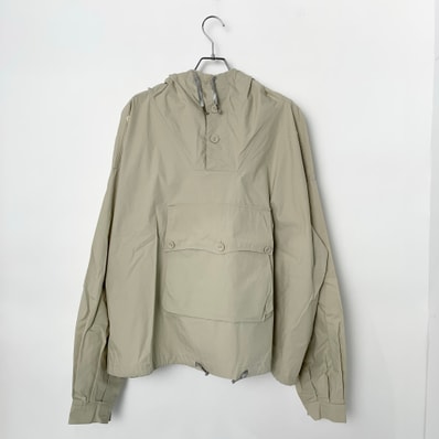 Maison Margiela Coated Cotton Hooded Jacket "Cream"
