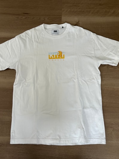 Kith Treats Orange Tee "White"