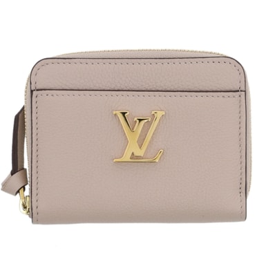 LOUIS VUITTON ルイ・ヴィトン ジッピー コインパース コインケース M80100 レザー ピンクベージュ レディース【中古】