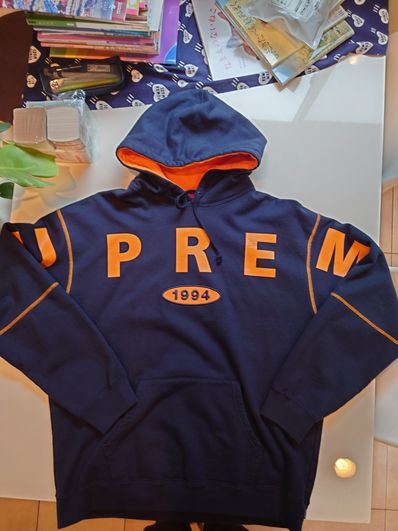 19AW Spread Logo Hooded Sweatshirt