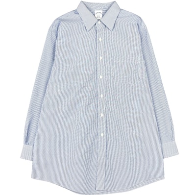 古着 ブルックスブラザーズ Brooks Brothers 346 長袖 ストライプシャツ メンズXL相当/eaa666476