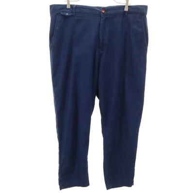 ZARA MAN ザラマン ストライプ パンツ M ネイビー系