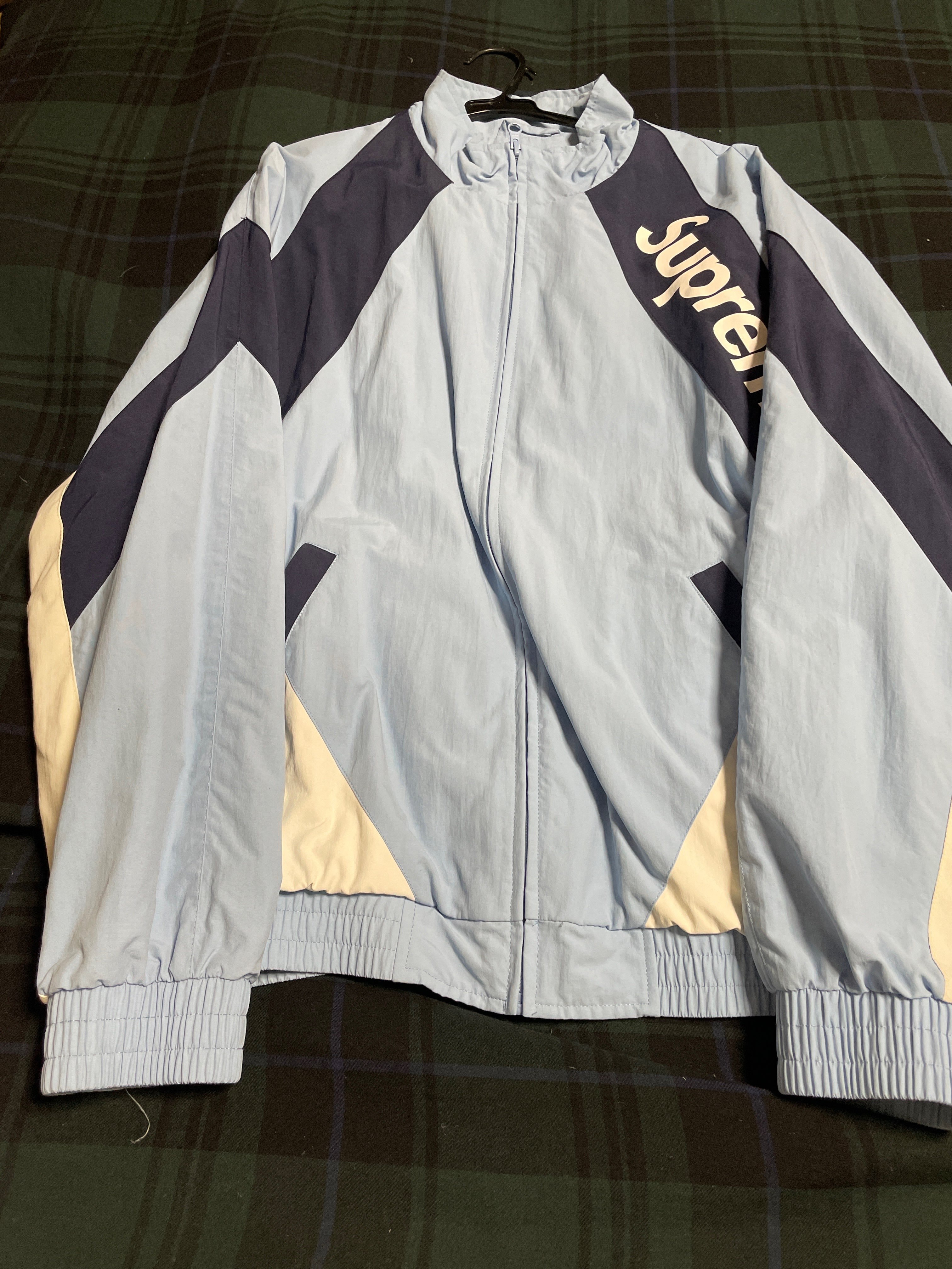 Supreme Paneled Track Jacket "Blue"
