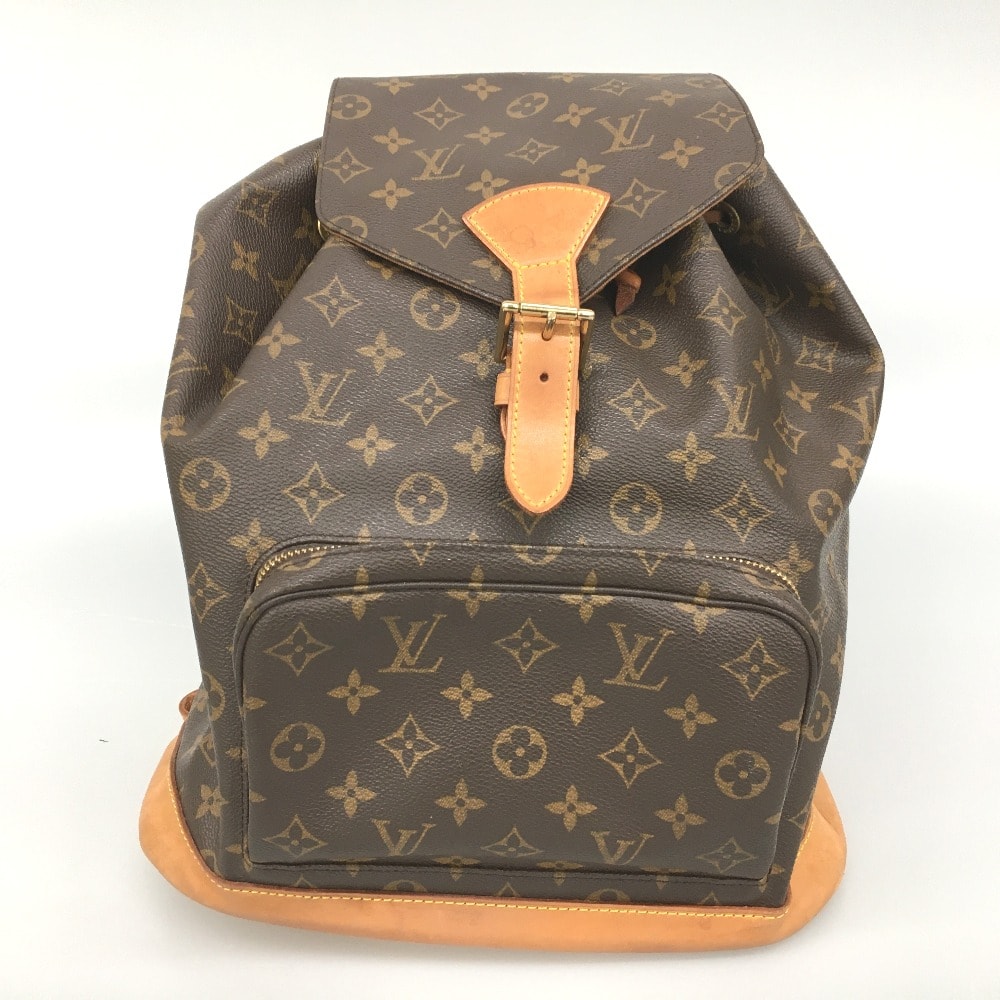 △△LOUIS VUITTON ルイヴィトン モノグラム モンスリ リュック M51135 ブラウン