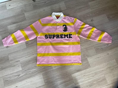 Supreme Stripe Rugby "Pink"
