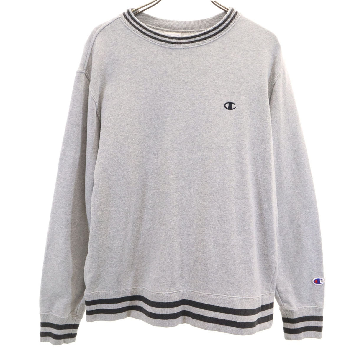 Champion チャンピオン 長袖 スウェット トレーナー M グレー