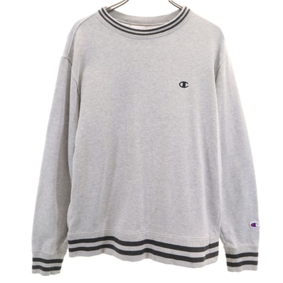 Champion チャンピオン 長袖 スウェット トレーナー M グレー