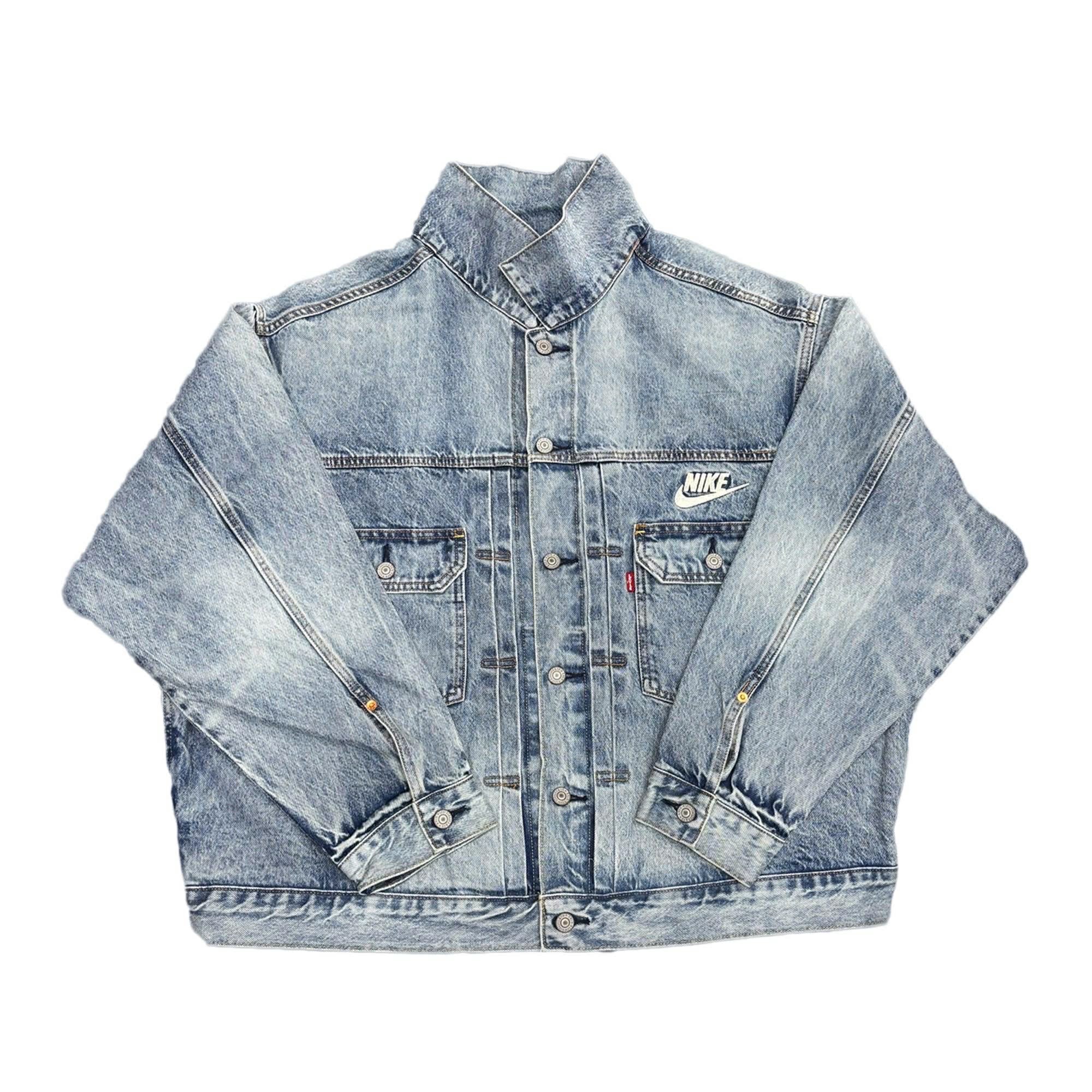 LEVI'S x Nike Denim Trucker Jacket "Light Indigo" 002TM-0000