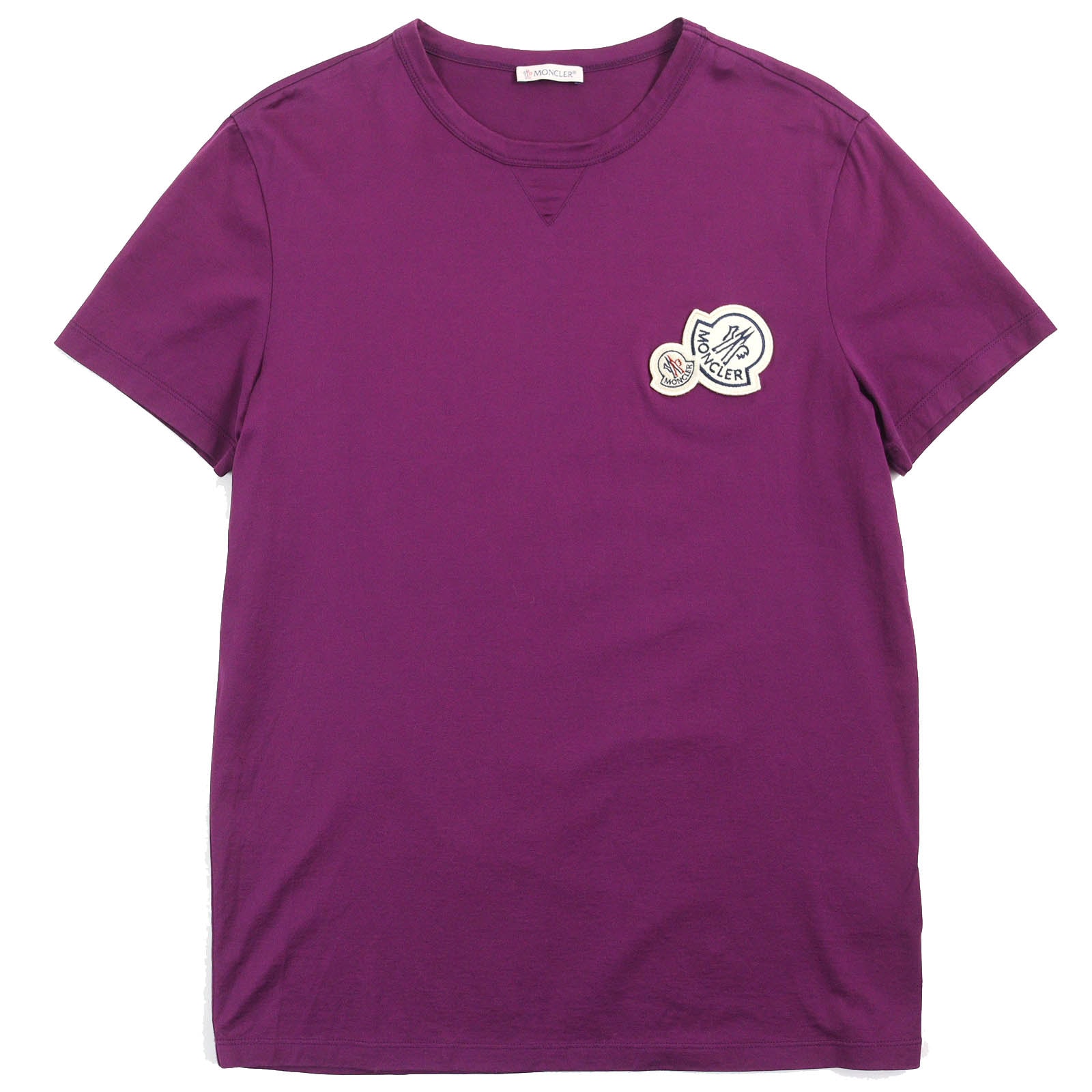 美品 モンクレール
半袖Tシャツ MAGLIA T-SHIRT パープル メンズ M F20918C78100