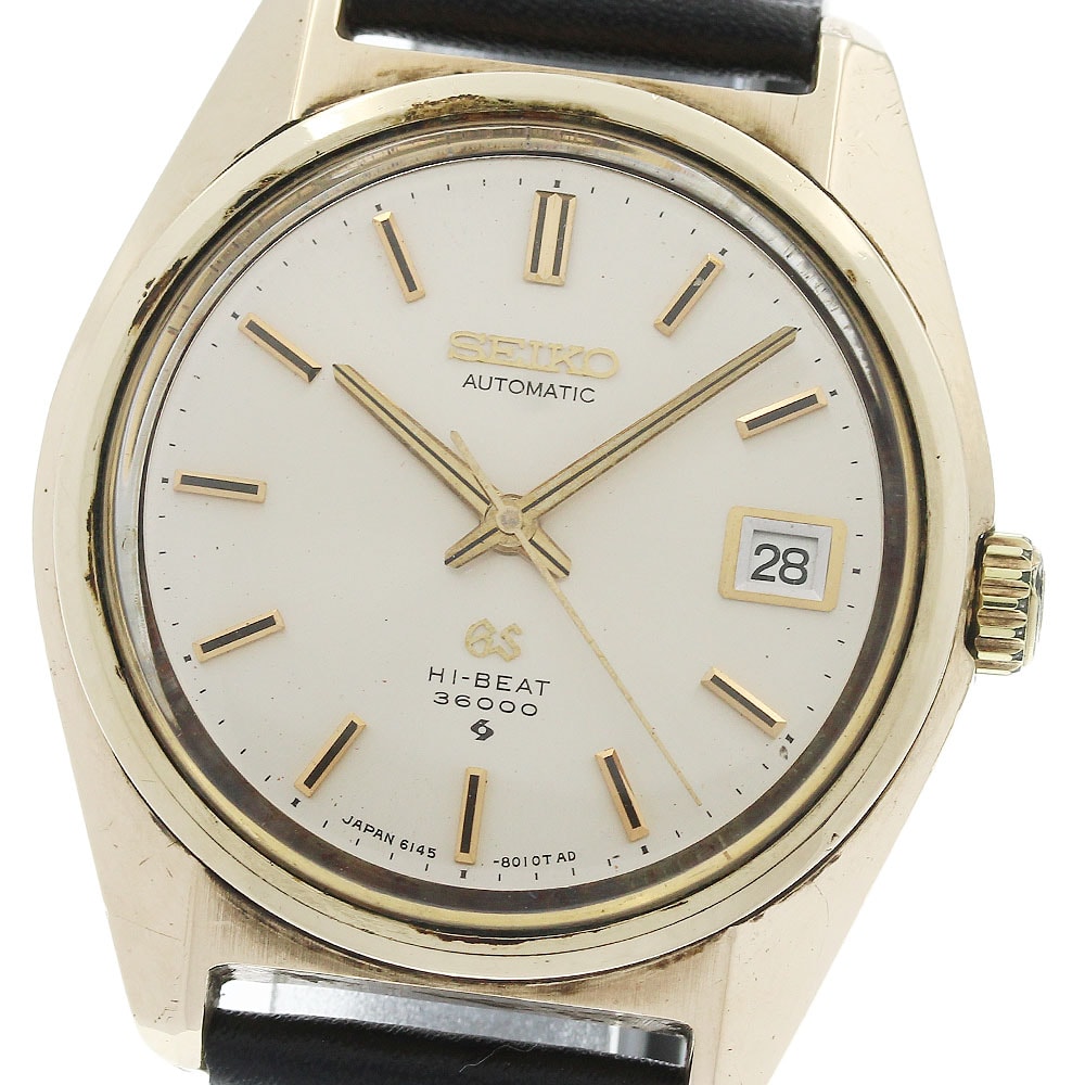 セイコー グランドセイコー デイト 6145-8000 メンズ 【中古】