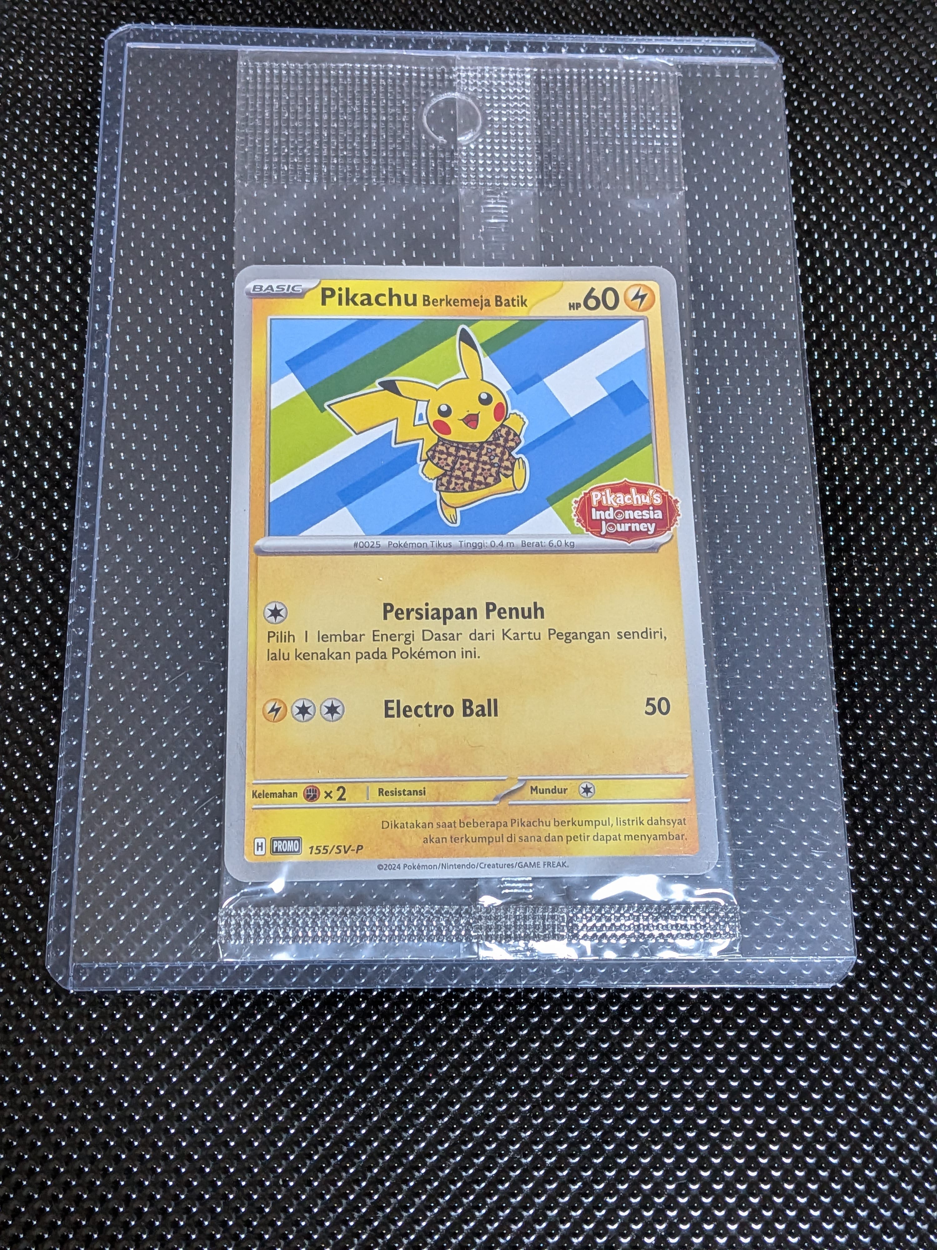 PSA10】バティックシャツを着たピカチュウ (ヒトデマン柄) P [SV-P 155