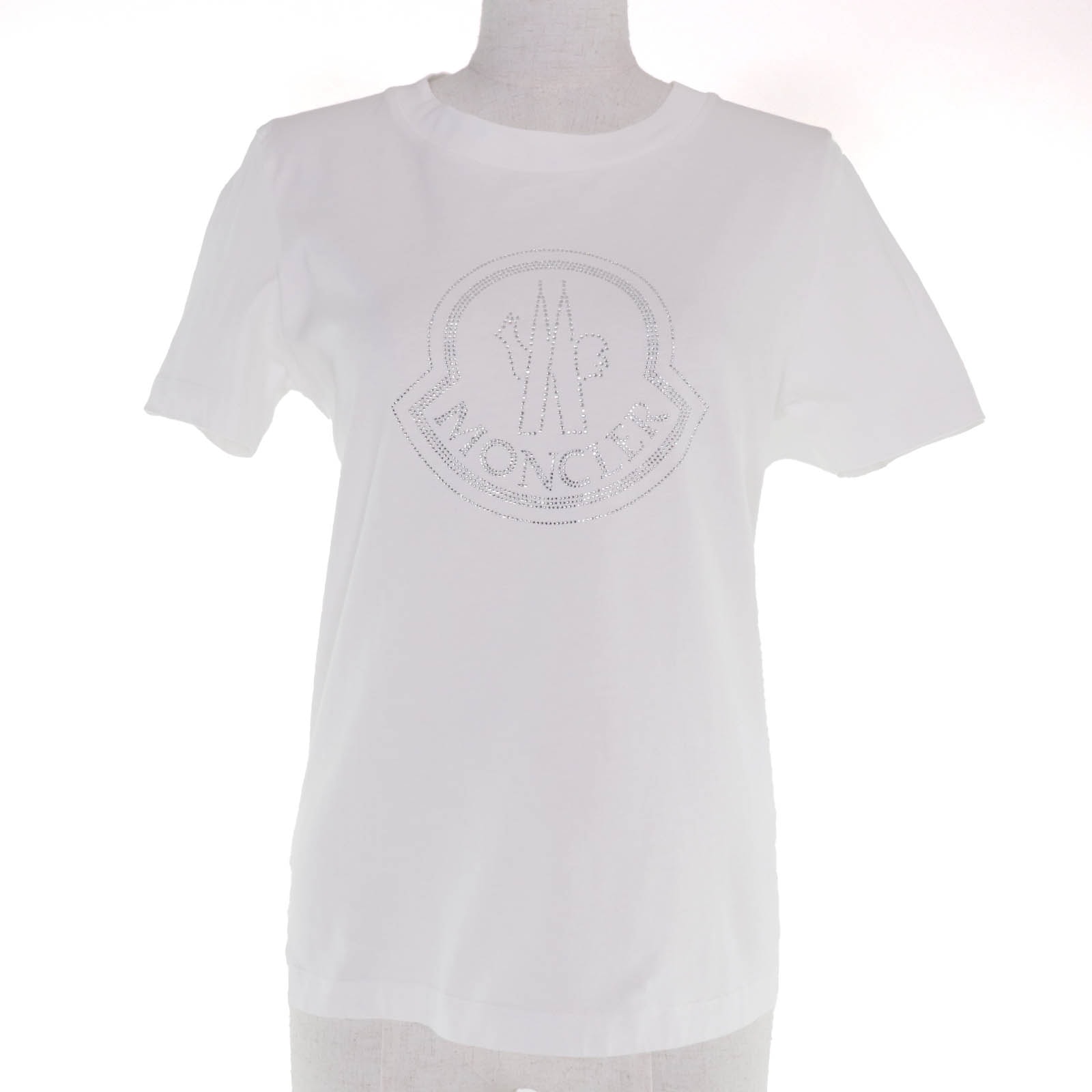 美品 モンクレール 半袖Tシャツ C-SCOM ホワイト レディース S