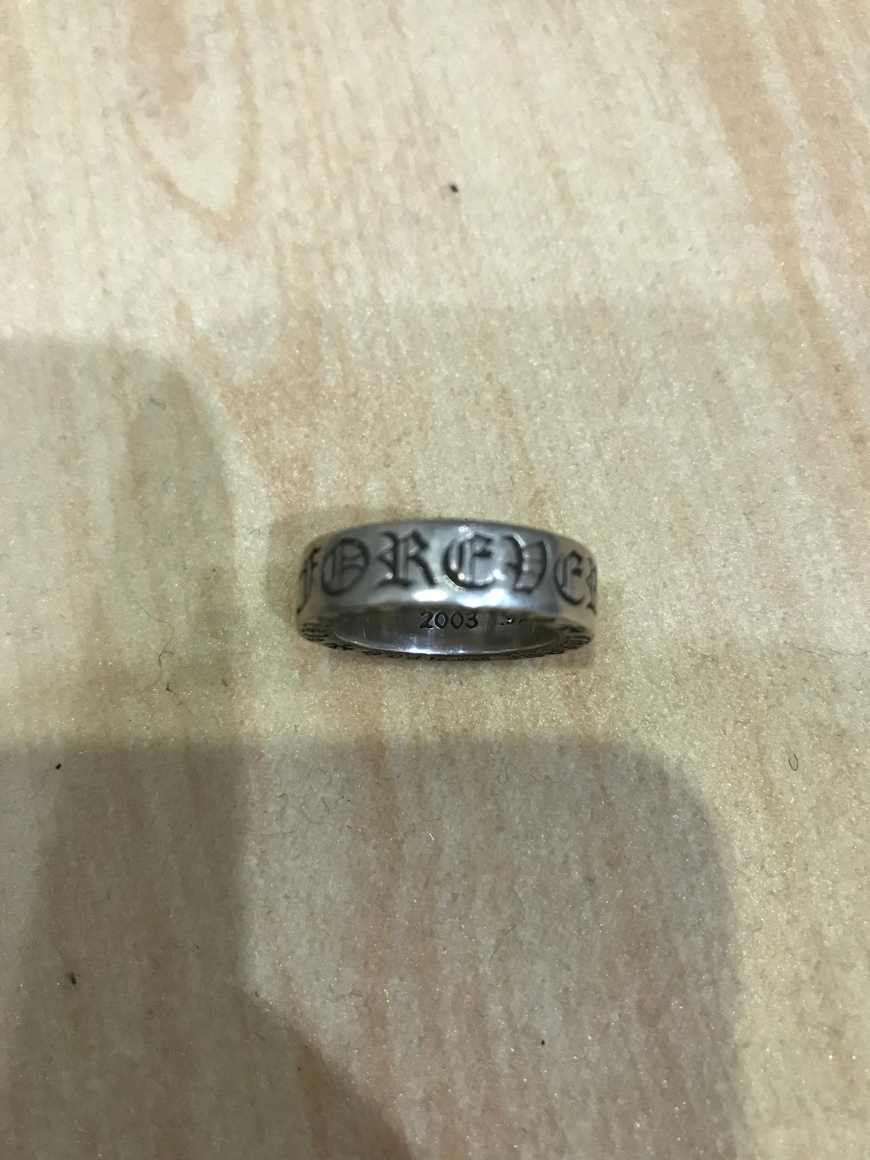 Chrome Hearts Spacer Ring 6mm CH Forever "Silver"