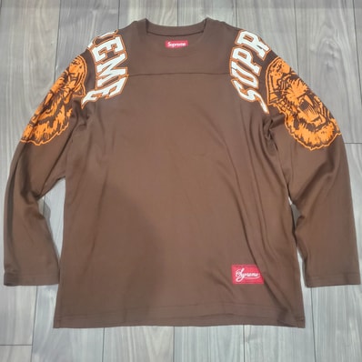 Supreme Mascot L/S Football Top "Brown"