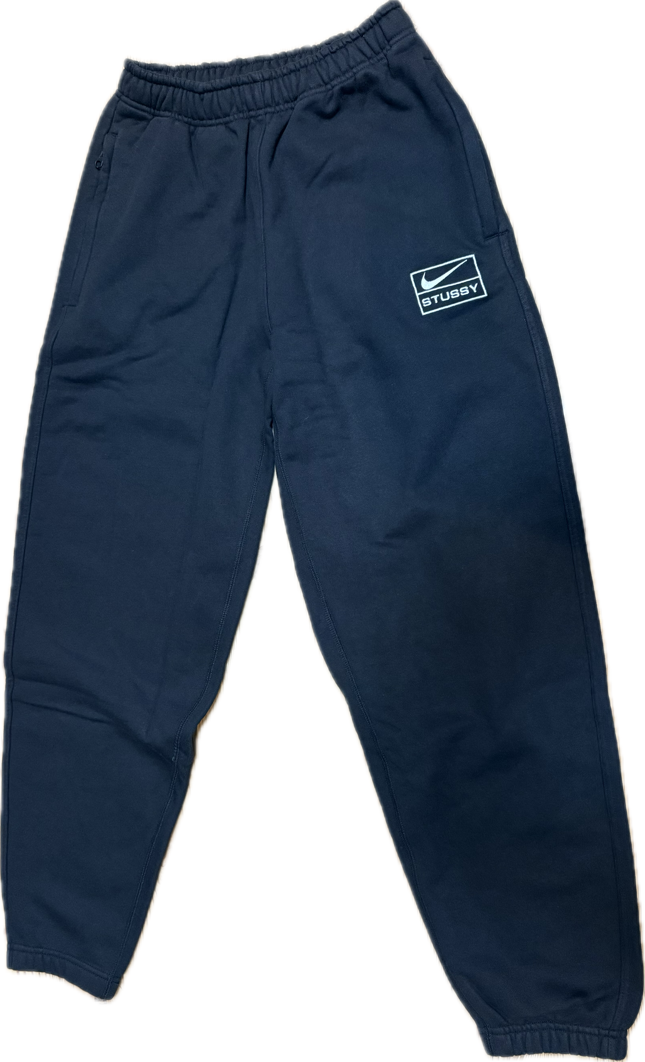 Stussy x Nike Stone Washed Fleece Pant "Black" (US Size) FN5235-010