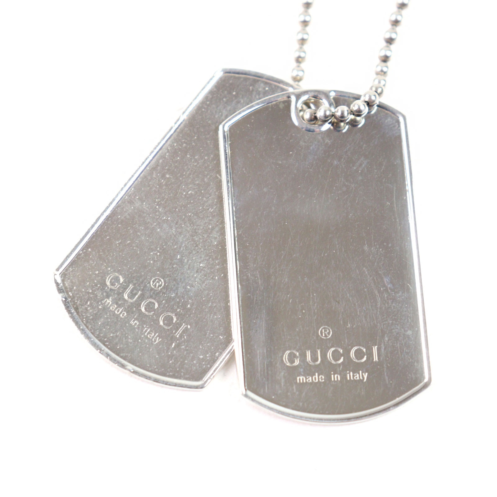 良品 グッチ
 ネックレス シルバー メンズ