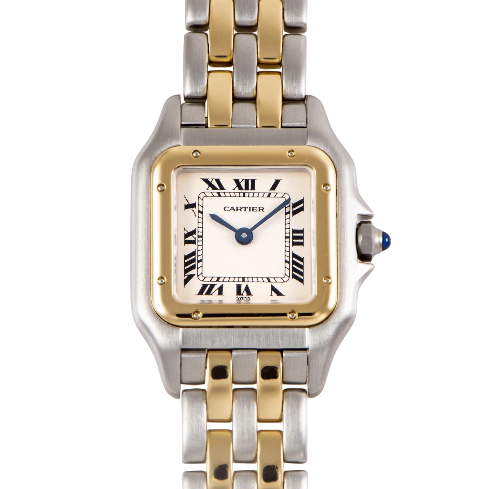 CARTIER カルティエ パンテールSM 2ロウ 84083242 SS/YG【中古】