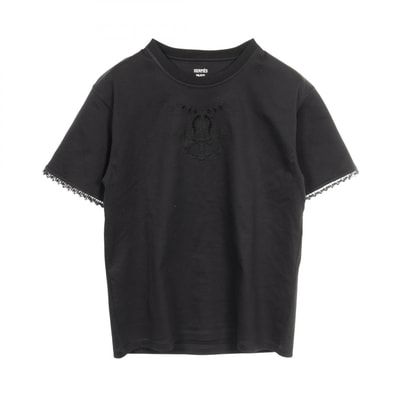エルメス HERMES カットソー 衣料品 トップス コットン レディース ブラック系 【中古】
