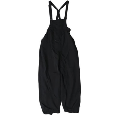 SASQUATCHfabrix. サスクワァッチファブリックス 日本製 NYLON OVERALL リモンタナイロン オーバーオール 20SS-PA9-015 M BLACK オールインワン ジャンプスーツ g28004