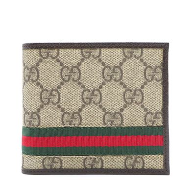 グッチ 二つ折り財布 GGプラス 138073 ベージュ