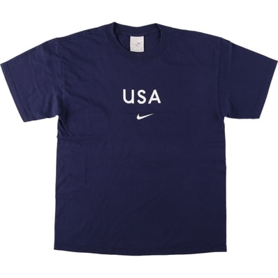 古着 00年代 ナイキ NIKE ロゴプリントTシャツ メンズM相当/eaa657772