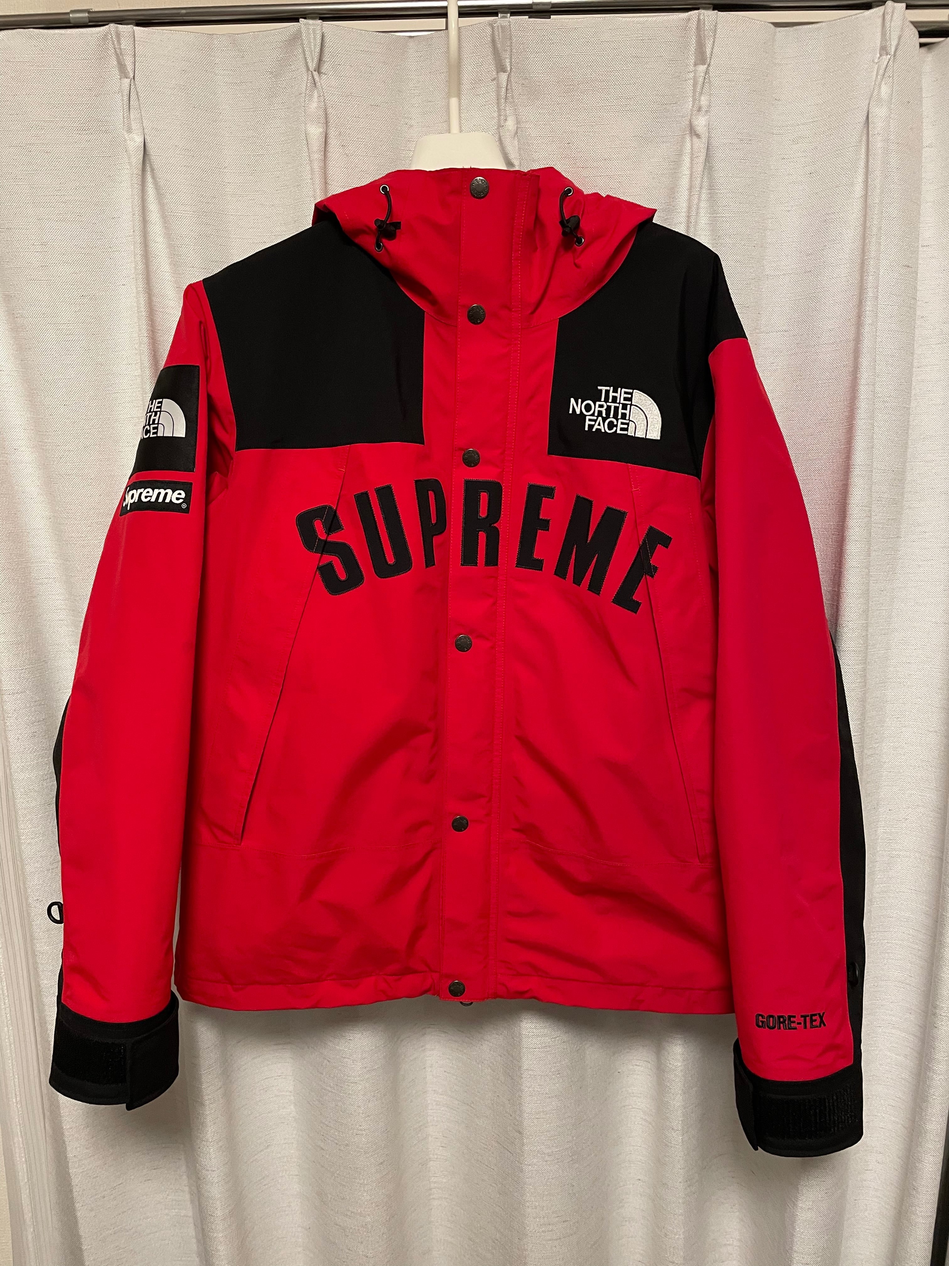 Supreme x The North Face Arc Logo Mountain Parka "Red"
