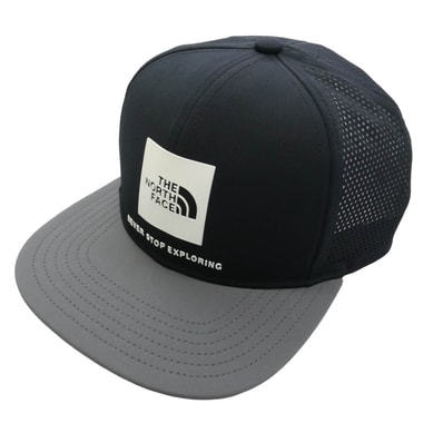 THE NORTH FACE ノースフェイス NN02285 テックロゴ キャップ 帽子 ブラック系 FREE【美品】【中古】