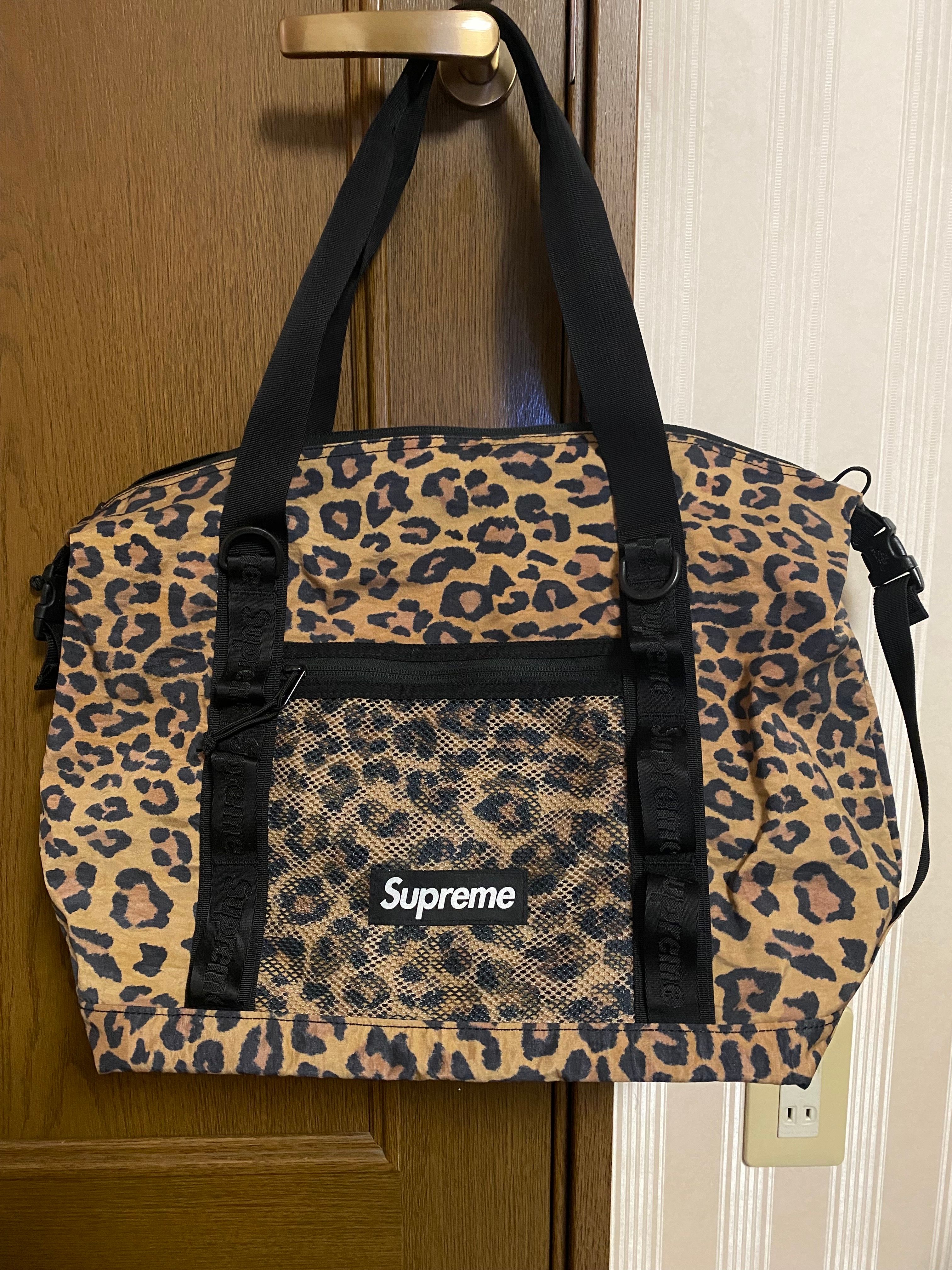 Supreme Zip Tote 25L "Leopard" (20FW)