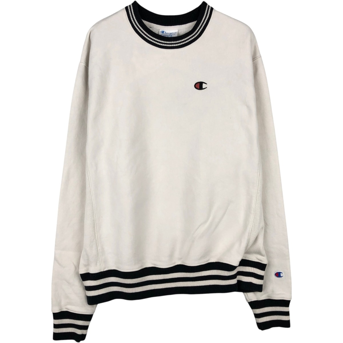 古着 チャンピオン Champion REVERSE WEAVE リバースウィーブ ワンポイントロゴスウェットシャツ トレーナー メンズM相当/eaa652189