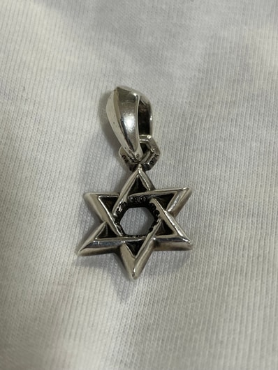 Chrome Hearts Star of David Charm "Silver"