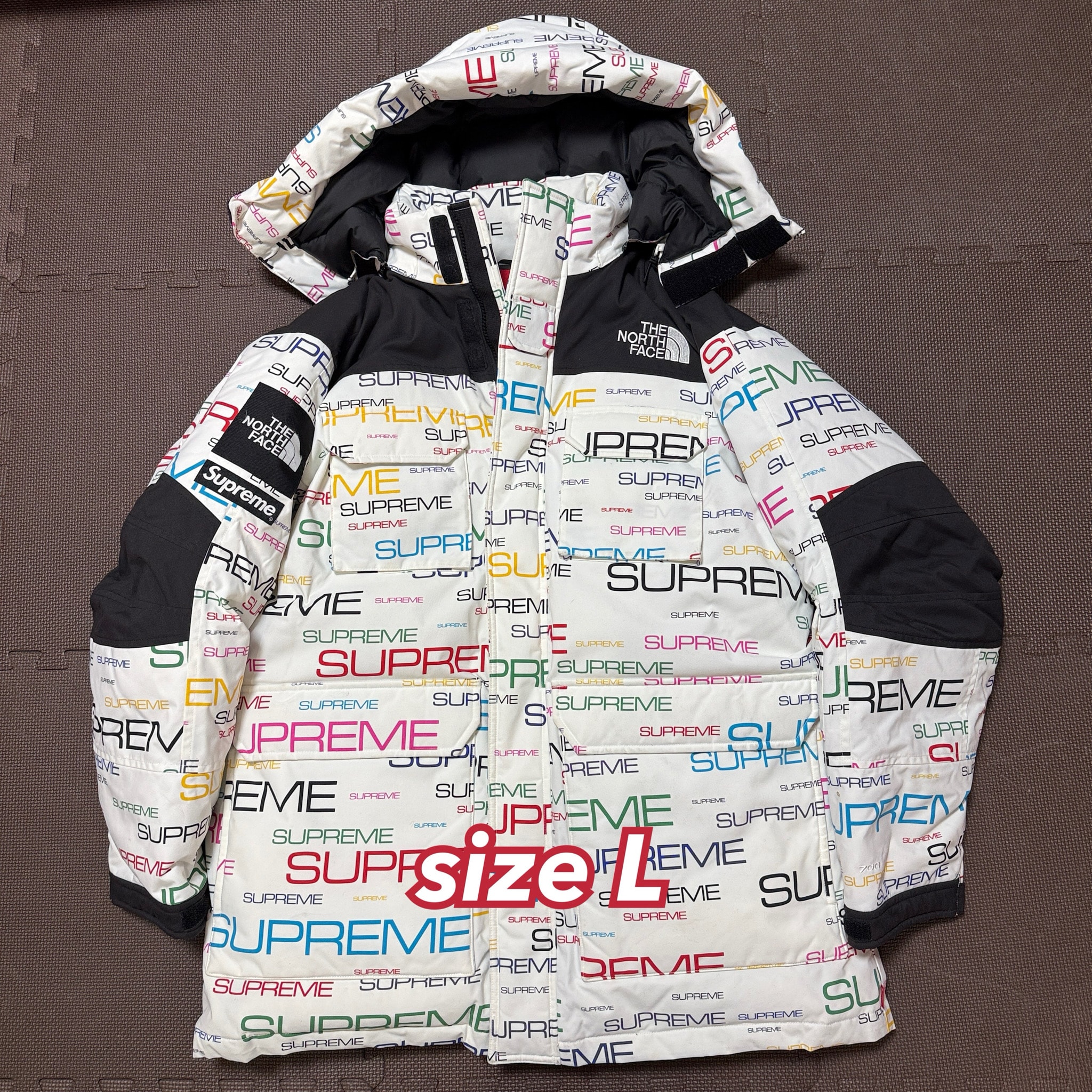 Supreme x The North Face Coldworks 700-Fill Down Parka "White"