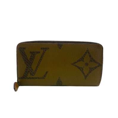 ルイヴィトン LOUIS VUITTON 長財布 ジャイアントモノグラムリバース ジッピーウォレット M69353 ブラウン