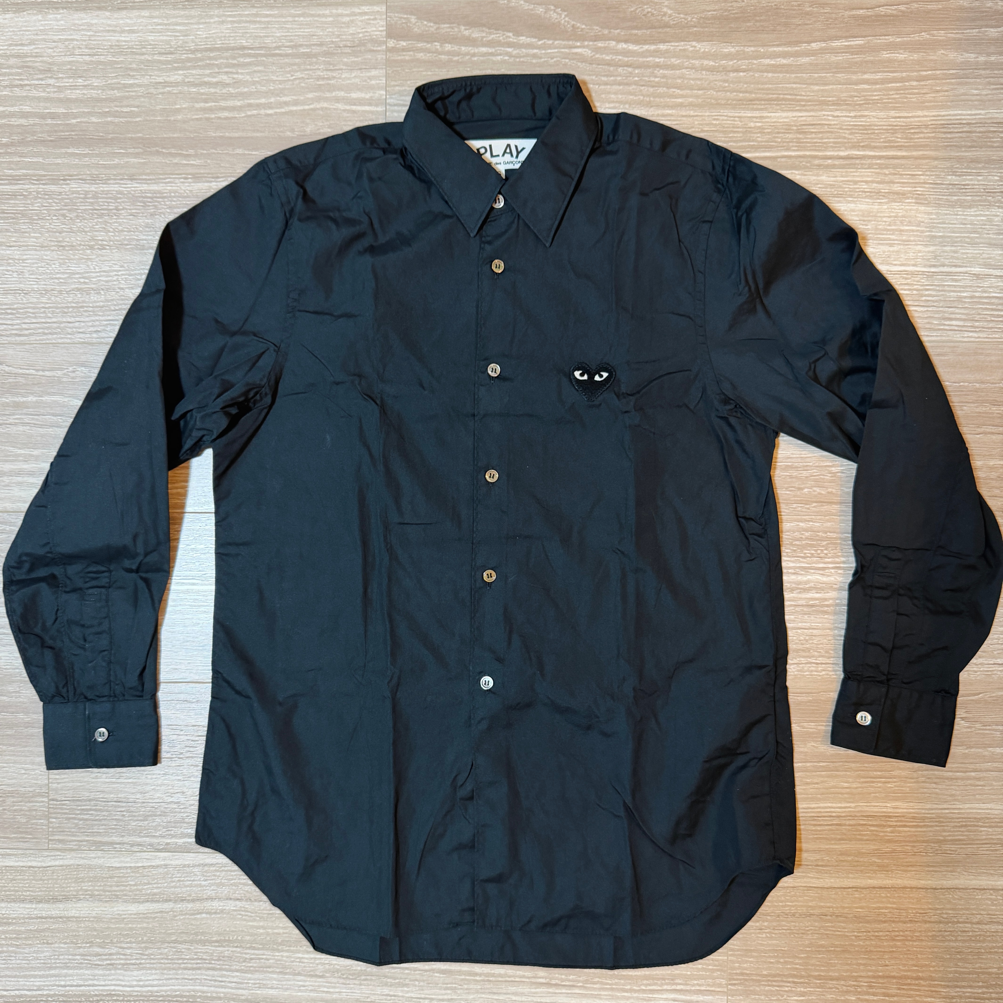 PLAY COMME des GARCONS 長袖シャツ 日本製 シャツ S